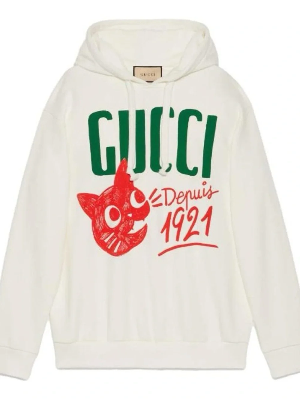 Gucci Sweatshirt with Green & Red Graphic